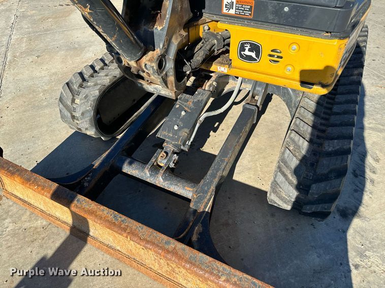 image for item NA9786 2020 John Deere 35G mini excavator