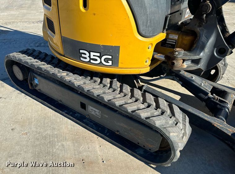 image for item NA9786 2020 John Deere 35G mini excavator