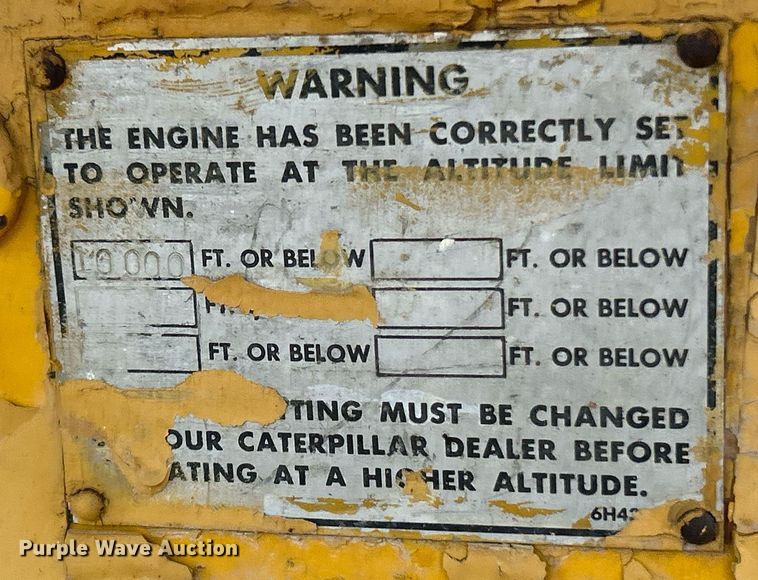 image for item NE9752 1965 Caterpillar D6C dozer