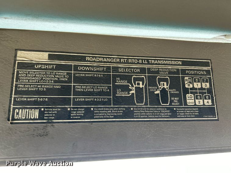 image for item NE9782 2007 Sterling  L8500 dump truck