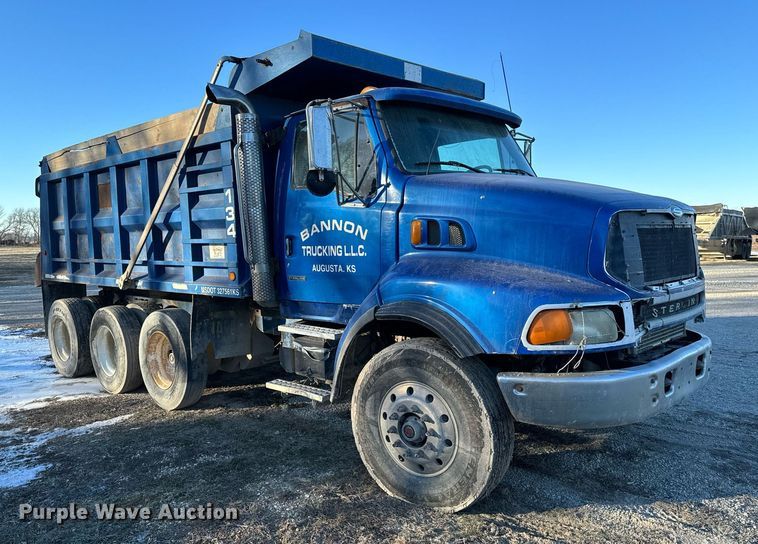 image for item NI9722 2000 Sterling A-Line dump truck