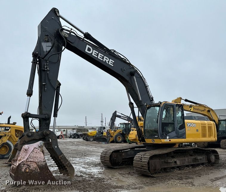 image for item NI9730 2007 John Deere 350D LC excavator
