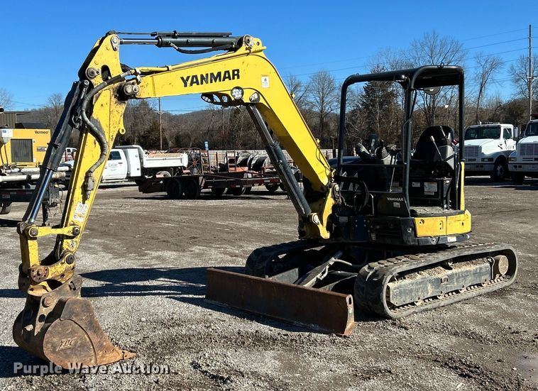 image for item NJ9512 2019 Yanmar ViO50-6A mini excavator