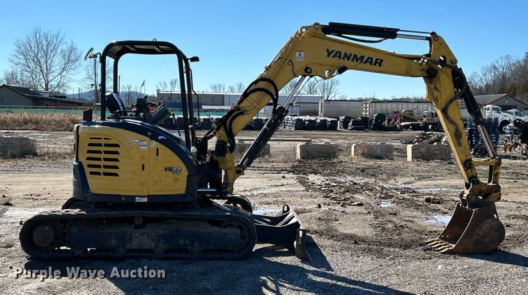 image for item NJ9512 2019 Yanmar ViO50-6A mini excavator