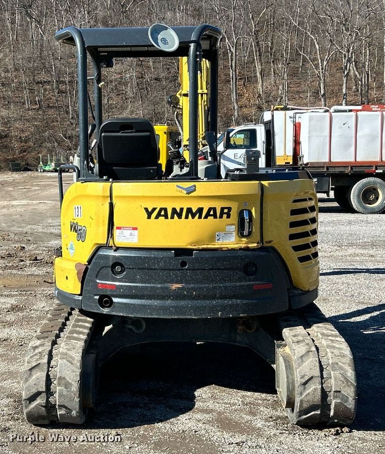 image for item NJ9512 2019 Yanmar ViO50-6A mini excavator