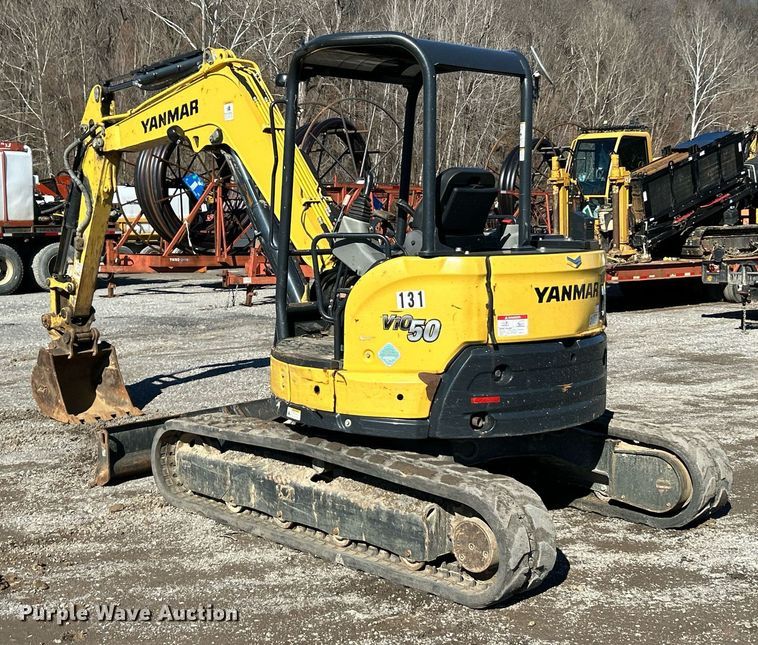 image for item NJ9512 2019 Yanmar ViO50-6A mini excavator