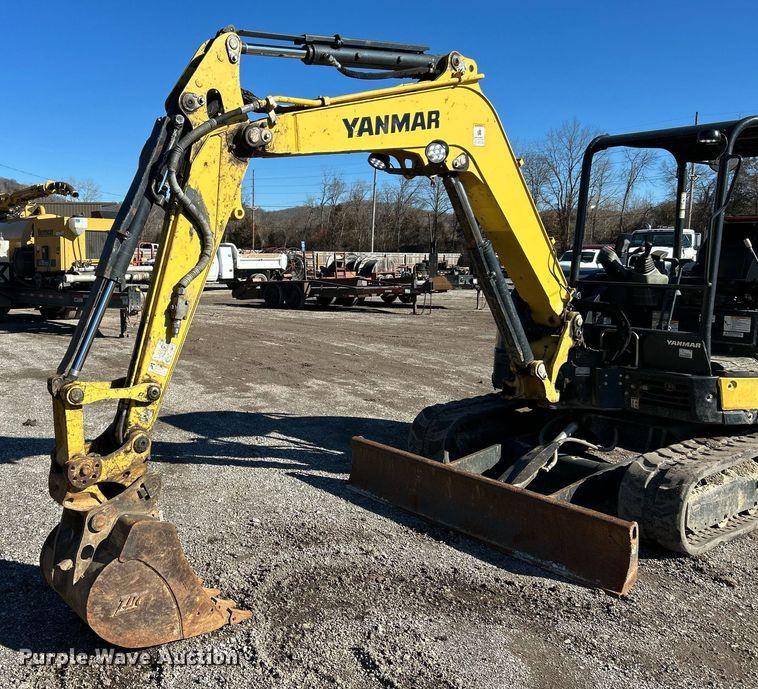 image for item NJ9512 2019 Yanmar ViO50-6A mini excavator