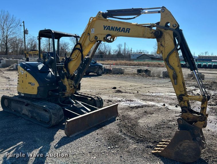image for item NJ9512 2019 Yanmar ViO50-6A mini excavator