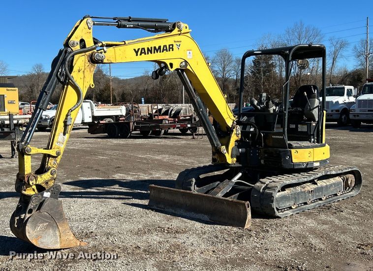 image for item NJ9513 2018 Yanmar  ViO50-6A mini excavator