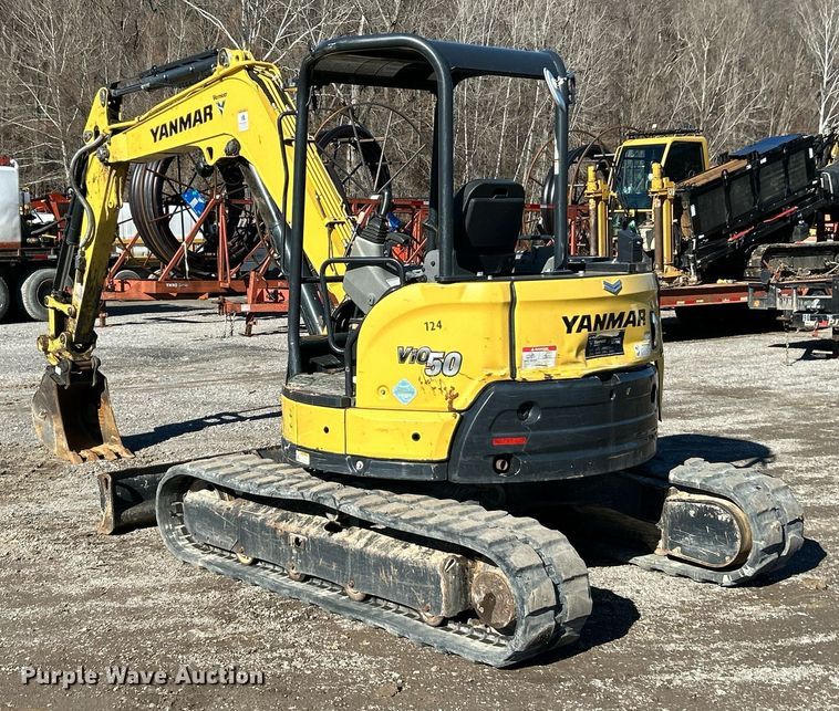 image for item NJ9513 2018 Yanmar  ViO50-6A mini excavator