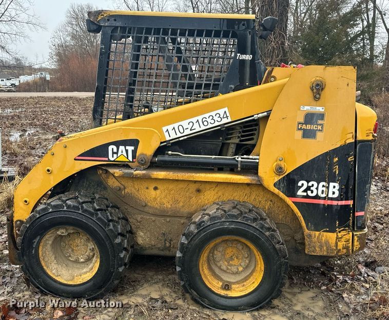 image for item NM9240 2007 Caterpillar 236B skid steer loader
