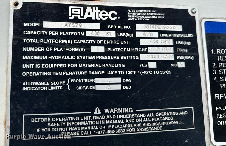 image for item NM9253 2014 Ford F550 Super Duty XL bucket truck