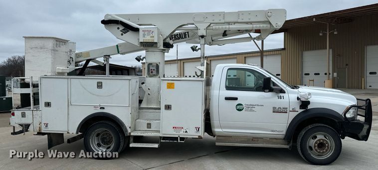 image for item NM9256 2014 Dodge Ram 5500HD bucket truck