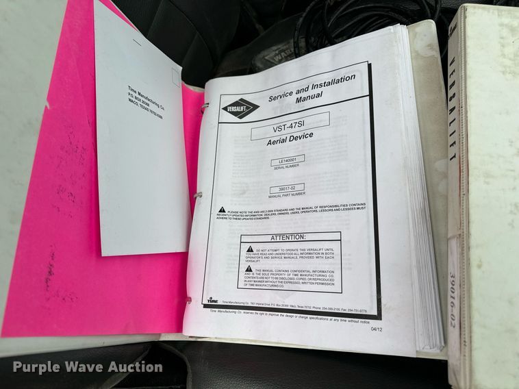 image for item NM9256 2014 Dodge Ram 5500HD bucket truck