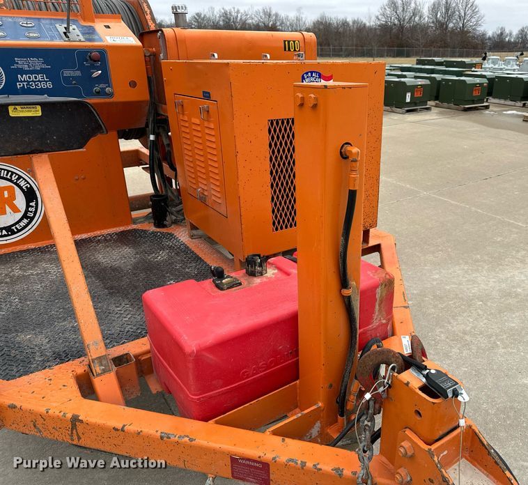 image for item NM9257 1999 Sherman & Reilly PT-3366 cable tensioner trailer 