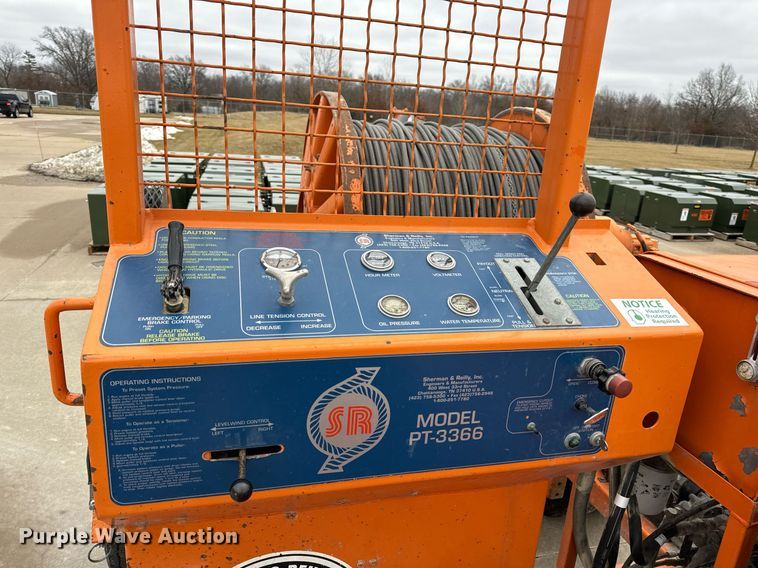 image for item NM9257 1999 Sherman & Reilly PT-3366 cable tensioner trailer 