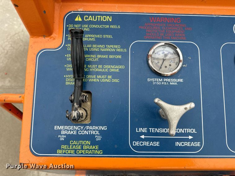 image for item NM9257 1999 Sherman & Reilly PT-3366 cable tensioner trailer 