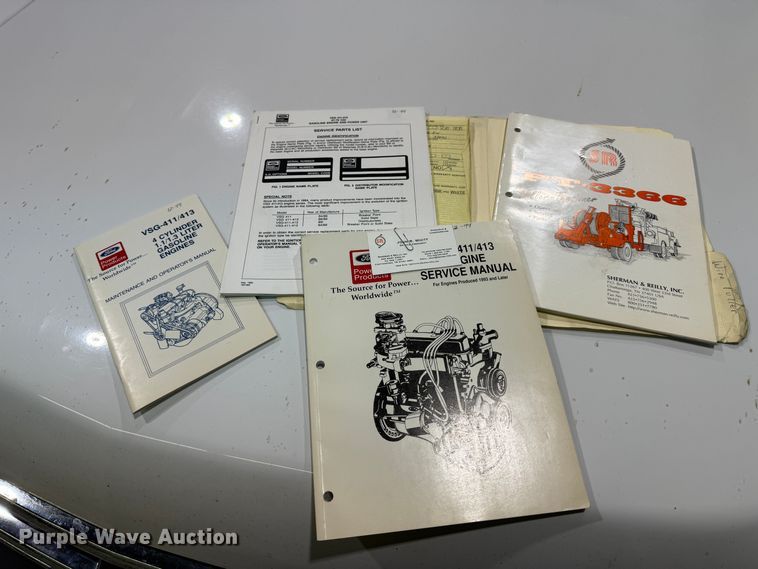 image for item NM9257 1999 Sherman & Reilly PT-3366 cable tensioner trailer 