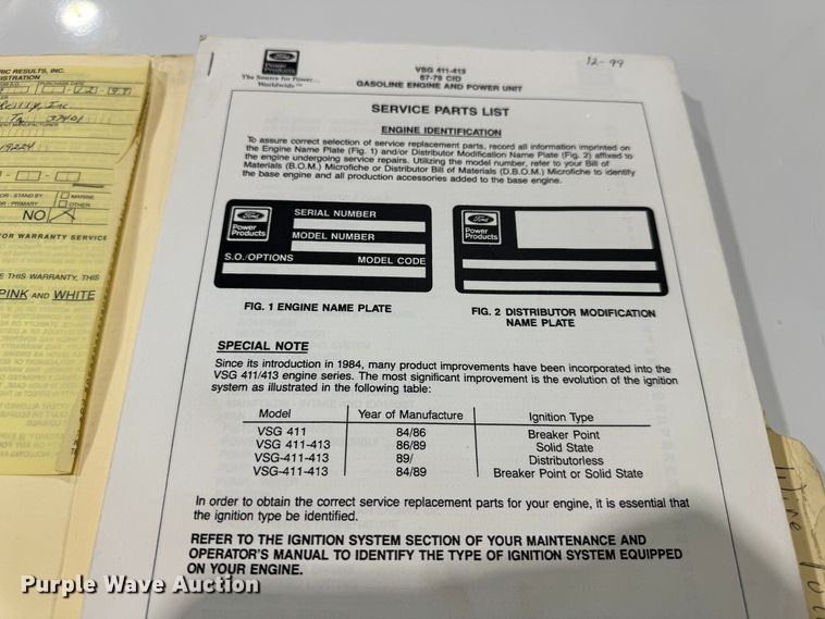 image for item NM9257 1999 Sherman & Reilly PT-3366 cable tensioner trailer 