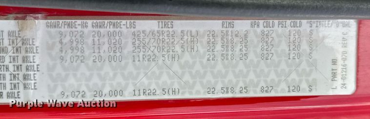 image for item NM9262 2016 Western Star 4700SF dump truck