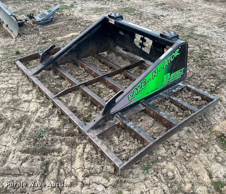image for item NM9292 BBuilt  Rake-N-Ator skid steer land leveler