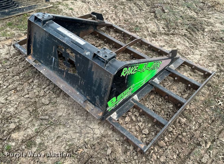 image for item NM9292 BBuilt  Rake-N-Ator skid steer land leveler