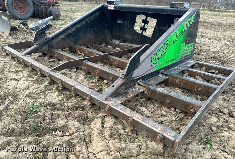 image for item NM9292 BBuilt  Rake-N-Ator skid steer land leveler