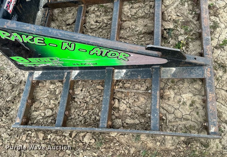 image for item NM9292 BBuilt  Rake-N-Ator skid steer land leveler