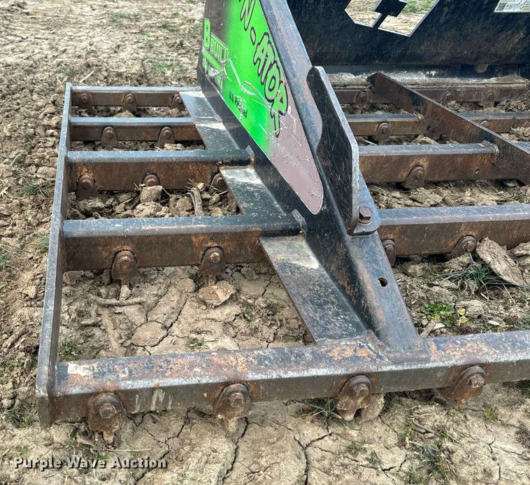 image for item NM9292 BBuilt  Rake-N-Ator skid steer land leveler