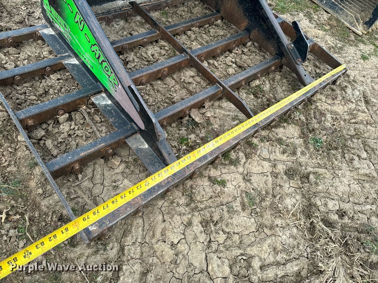 image for item NM9292 BBuilt  Rake-N-Ator skid steer land leveler