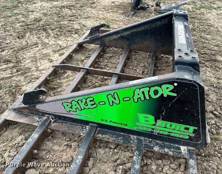 image for item NM9292 BBuilt  Rake-N-Ator skid steer land leveler