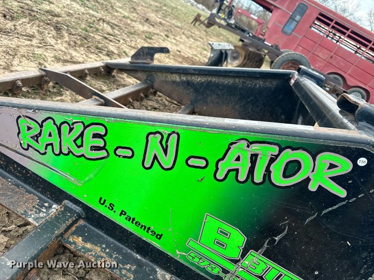 image for item NM9292 BBuilt  Rake-N-Ator skid steer land leveler