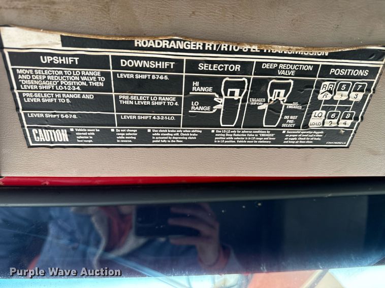 image for item NN9365 2000 Sterling LT8500 drilling rig truck