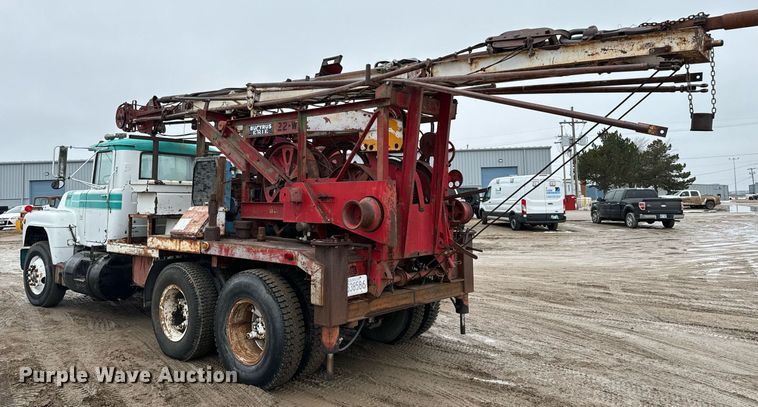 image for item NN9368 1979 Mack cable tool rig truck