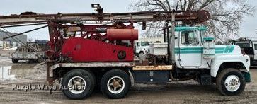 image for item NN9368 1979 Mack cable tool rig truck