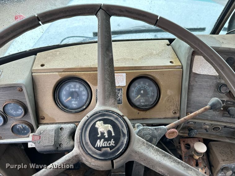 image for item NN9368 1979 Mack cable tool rig truck