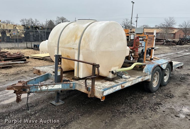 image for item NN9369 1991 Boyer pump trailer