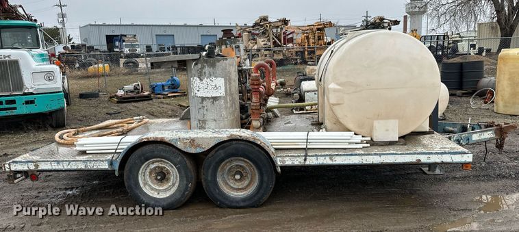 image for item NN9369 1991 Boyer pump trailer