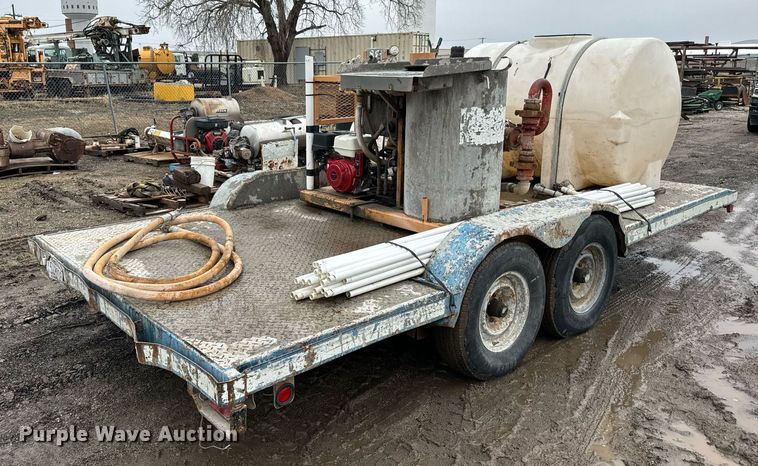 image for item NN9369 1991 Boyer pump trailer