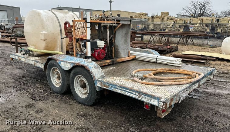 image for item NN9369 1991 Boyer pump trailer