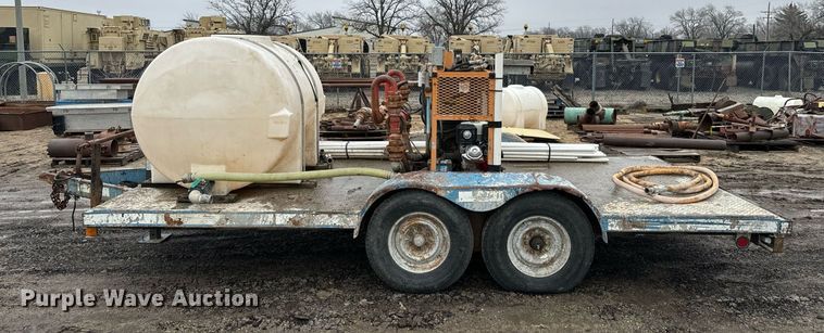 image for item NN9369 1991 Boyer pump trailer