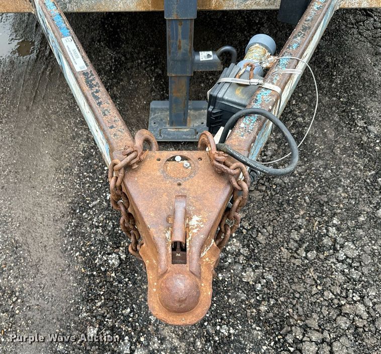 image for item NN9369 1991 Boyer pump trailer