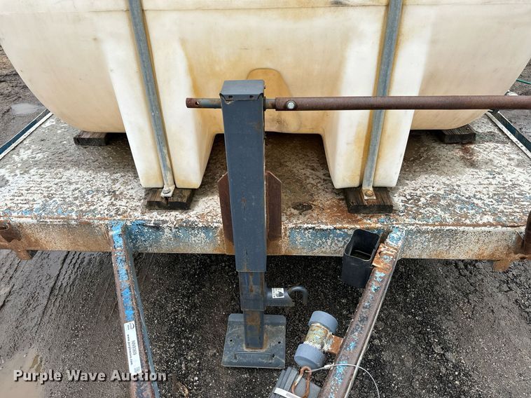 image for item NN9369 1991 Boyer pump trailer