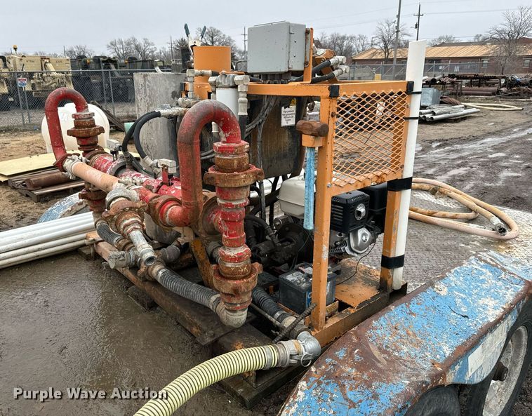 image for item NN9369 1991 Boyer pump trailer