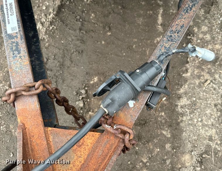 image for item NN9370 2002 PJ equipment trailer with grout pump