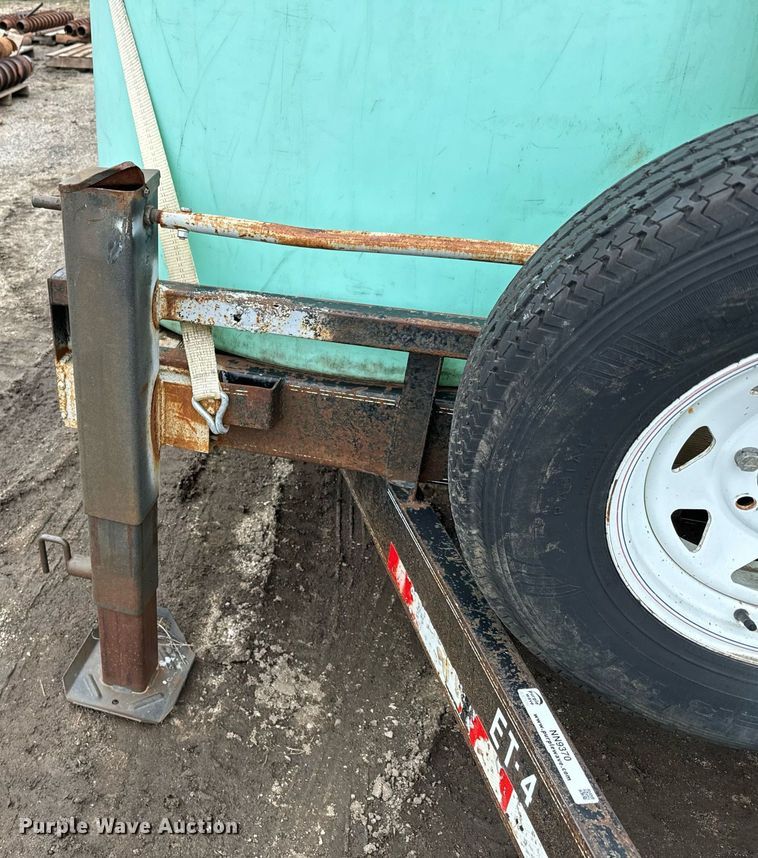 image for item NN9370 2002 PJ equipment trailer with grout pump