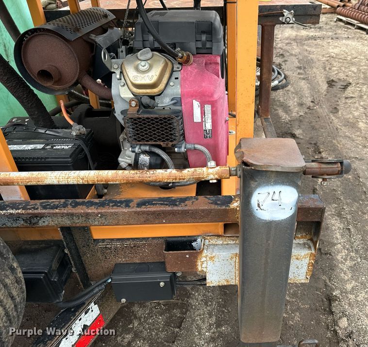 image for item NN9370 2002 PJ equipment trailer with grout pump