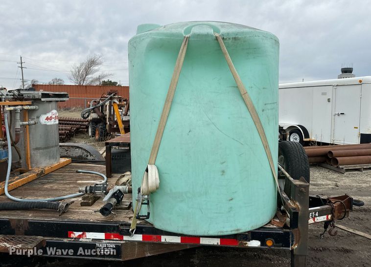 image for item NN9370 2002 PJ equipment trailer with grout pump