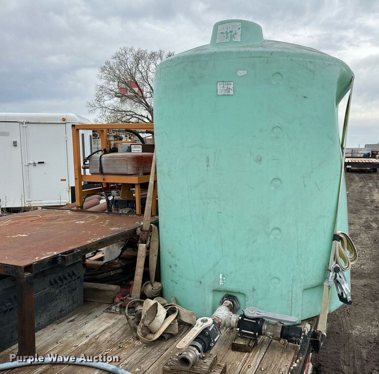 image for item NN9370 2002 PJ equipment trailer with grout pump