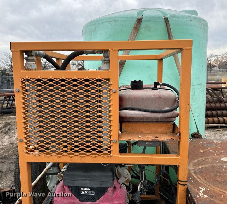 image for item NN9370 2002 PJ equipment trailer with grout pump